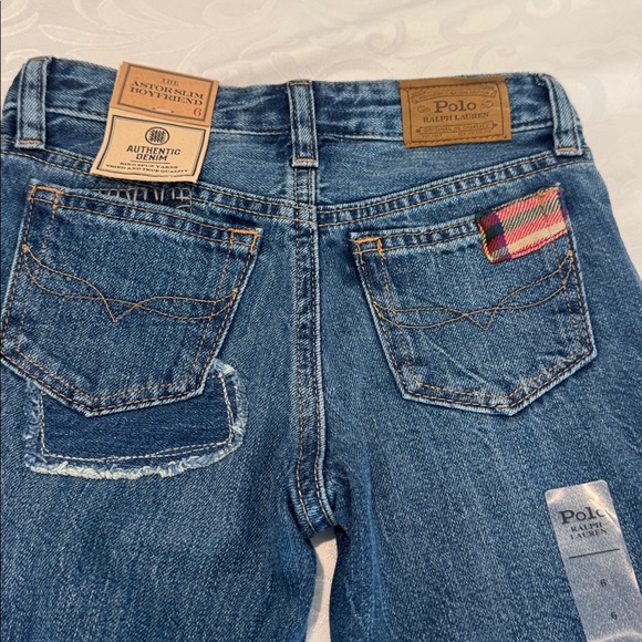 Kids Polo Ralph Lauren Astor Slim Boufriend Jeans - Picture 10 of 15